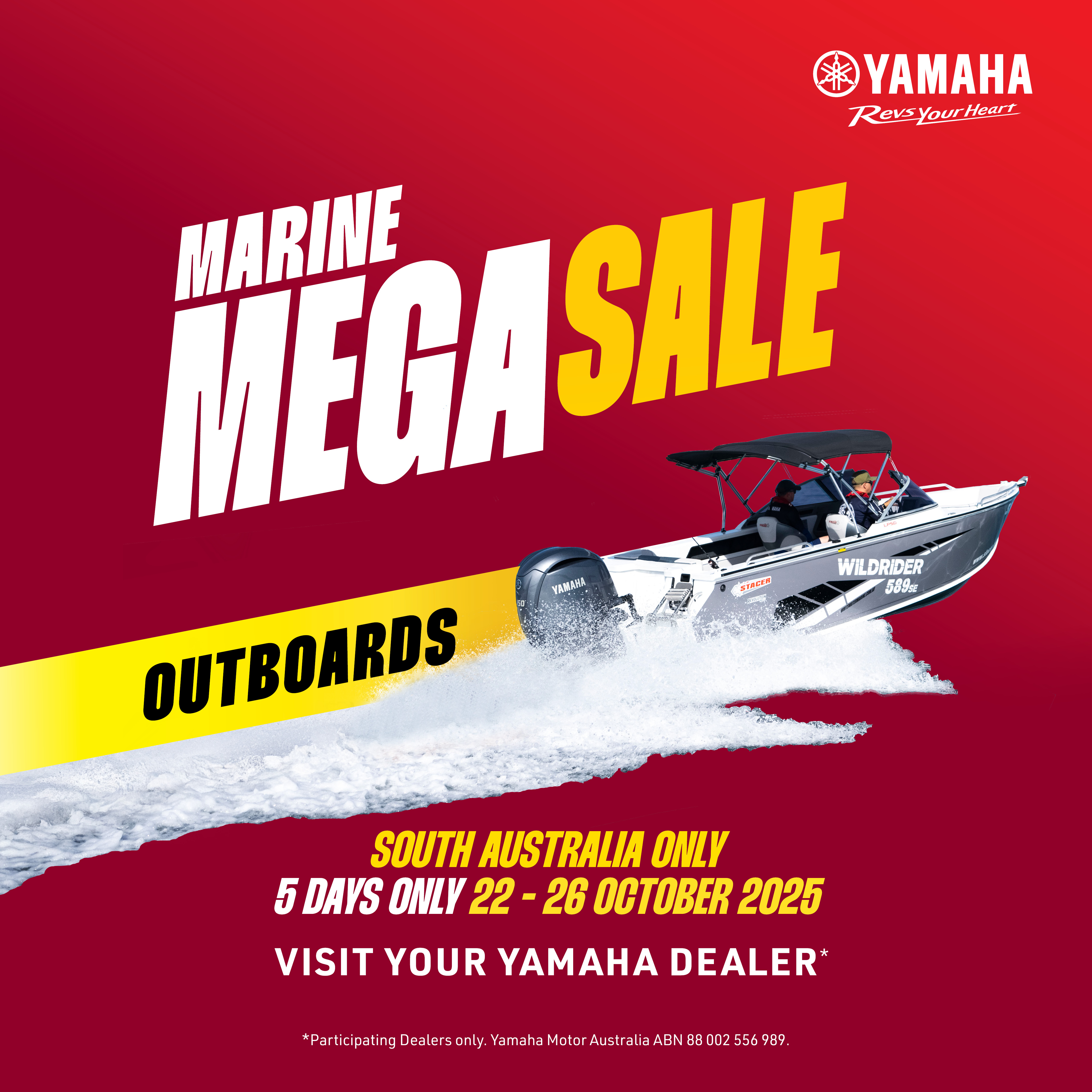 yamaha mega sale SA banner